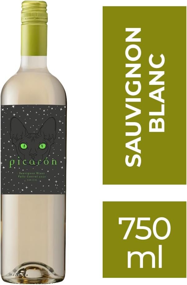 Vinho Chileno Picarón Sauvignon Blanc 750ml - Imagem 3