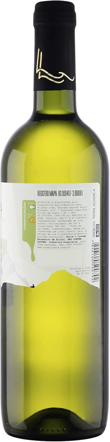 Vinho Branco Suave Collina 750 Ml - Imagem 2