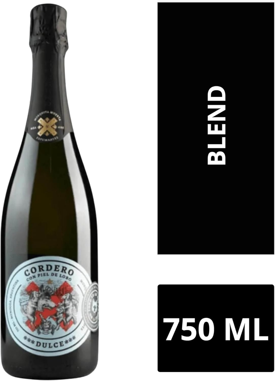 Espumante Cordero con Piel de Lobo Doce 750ml - Imagem 3
